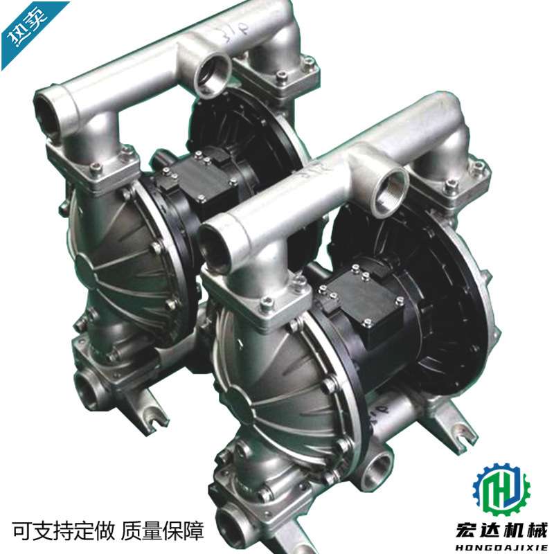 矿用自动气动隔膜泵 BQG200/0.25Z 1.5寸 200L/min扬程70m0.25MPa - 图2