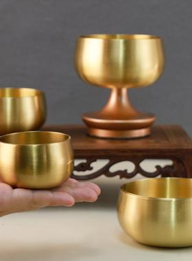 全铜铜编钟铜碗纯铜乐器铜出佛音碗用品音碗禅修音治疗禅修心碗厚