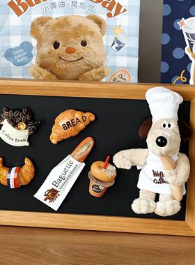 ins风磁吸冰箱贴展示板