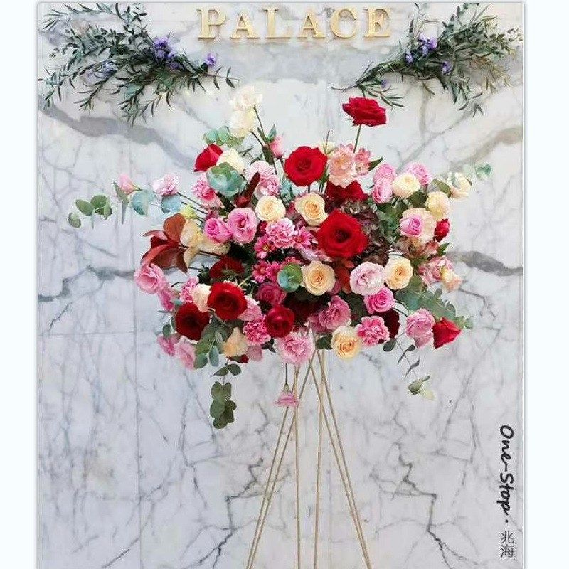 铁艺三脚架开业花篮婚礼派对路引花店插花架提车仪式装饰摆件道具,淘宝优惠券,粉丝福利购,淘宝优惠卷