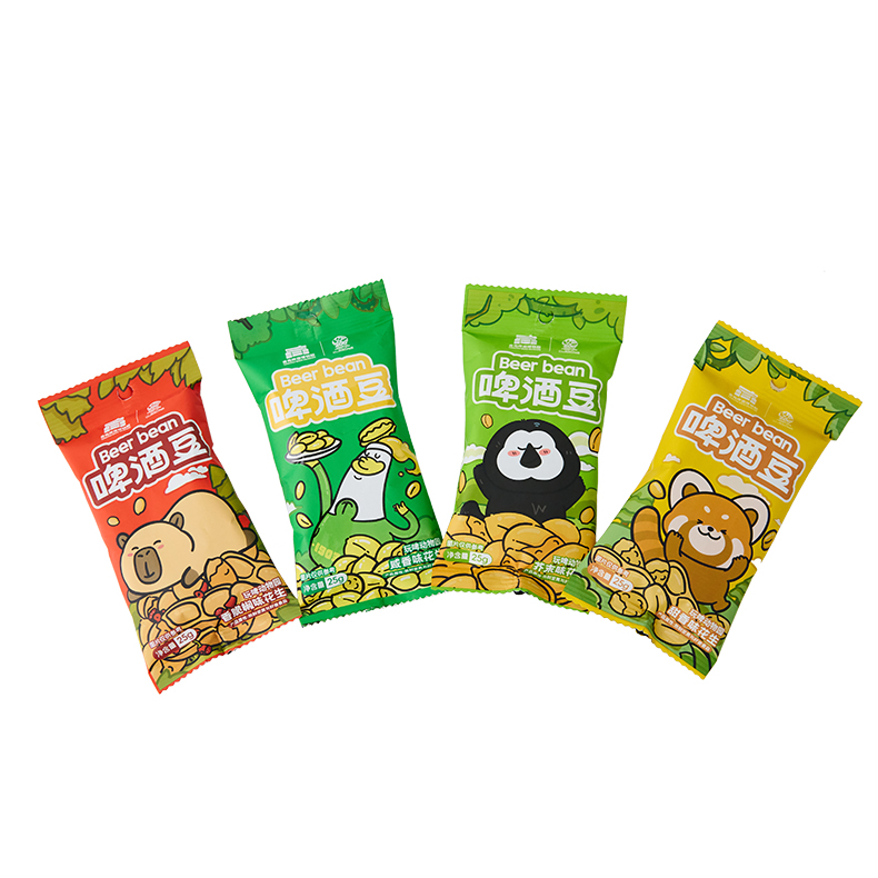 青岛啤酒博物馆红山动物园文创联名青岛啤酒豆食品特产礼盒伴手礼