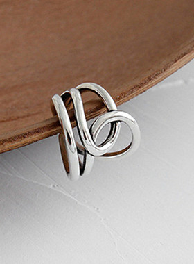 Real 925 sterling silver finger rings for women vintageo