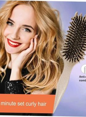 Hollow Comb Bounce Curl Define Styling Brush New Durable Smo