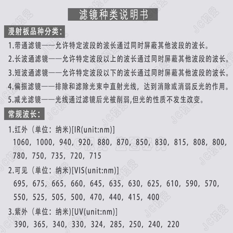 工业相机镜头机器视觉检测专用偏振镜偏光镜滤光镜偏振片偏光片25 - 图2