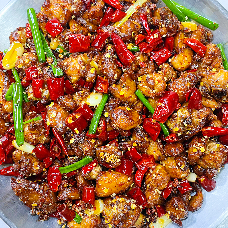 滇二娃带骨辣子鸡麻辣鸡丁即食鸡胸肉类香辣解馋冷吃零食特产小吃,淘宝优惠券,粉丝福利购,淘宝优惠卷