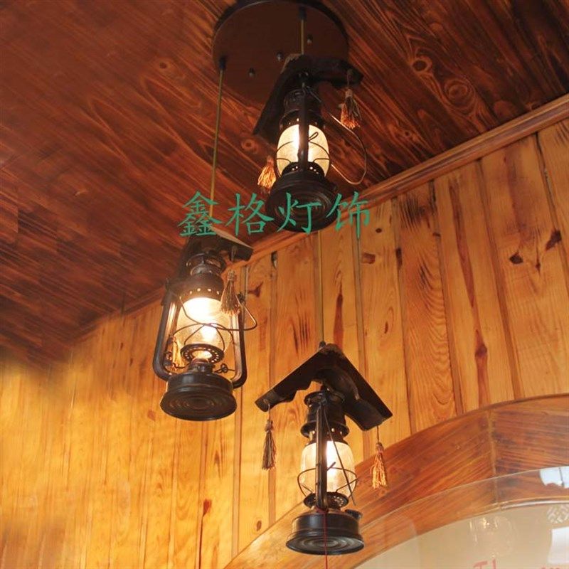 中式仿古个性怀旧吊灯欧式铁艺马灯餐厅灯酒吧灯书房灯休闲厅灯,淘宝优惠券,粉丝福利购,淘宝优惠卷