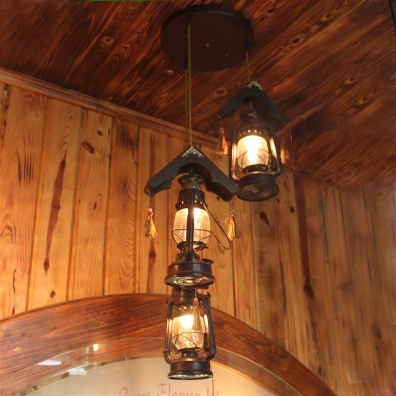 中式仿古个性怀旧吊灯欧式铁艺马灯餐厅灯酒吧灯书房灯休闲厅灯,淘宝优惠券,粉丝福利购,淘宝优惠卷