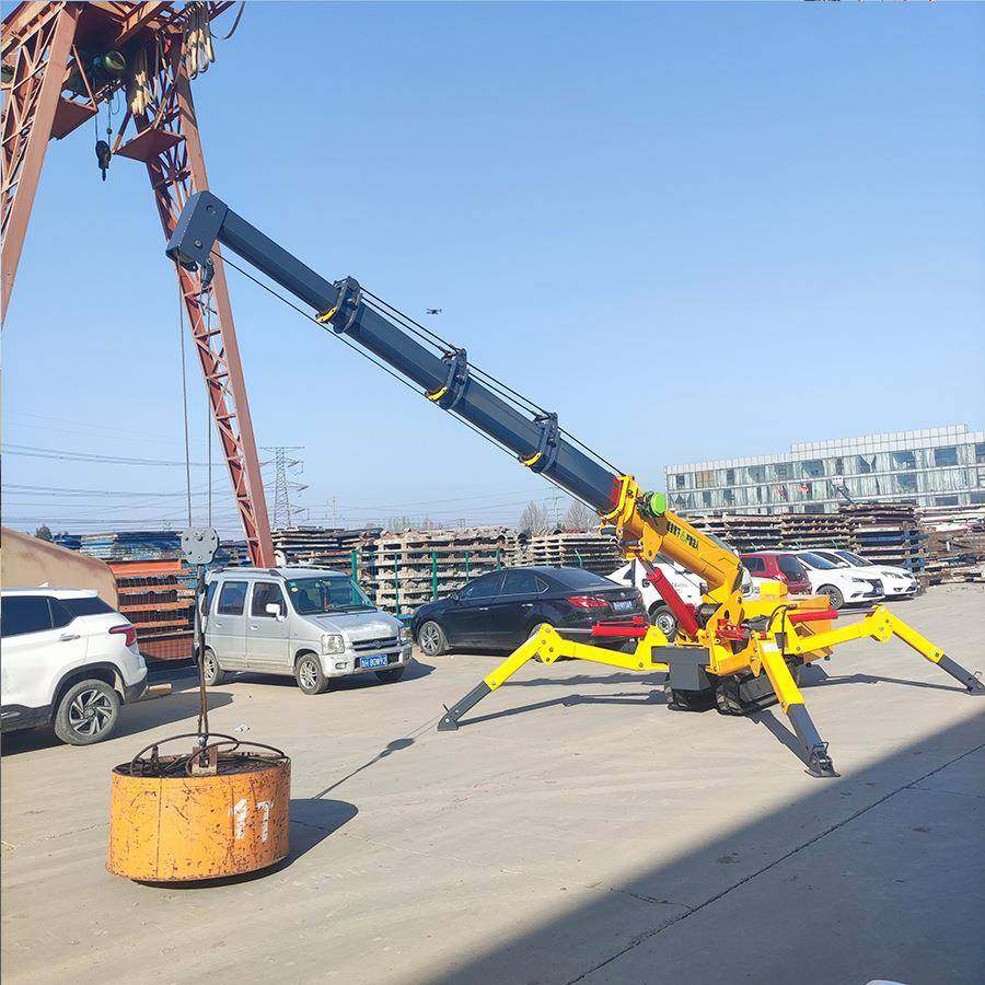 12吨履带蜘蛛吊车厂家遥控液压伸缩折叠吊机移动式小型起重机,淘宝优惠券,粉丝福利购,淘宝优惠卷