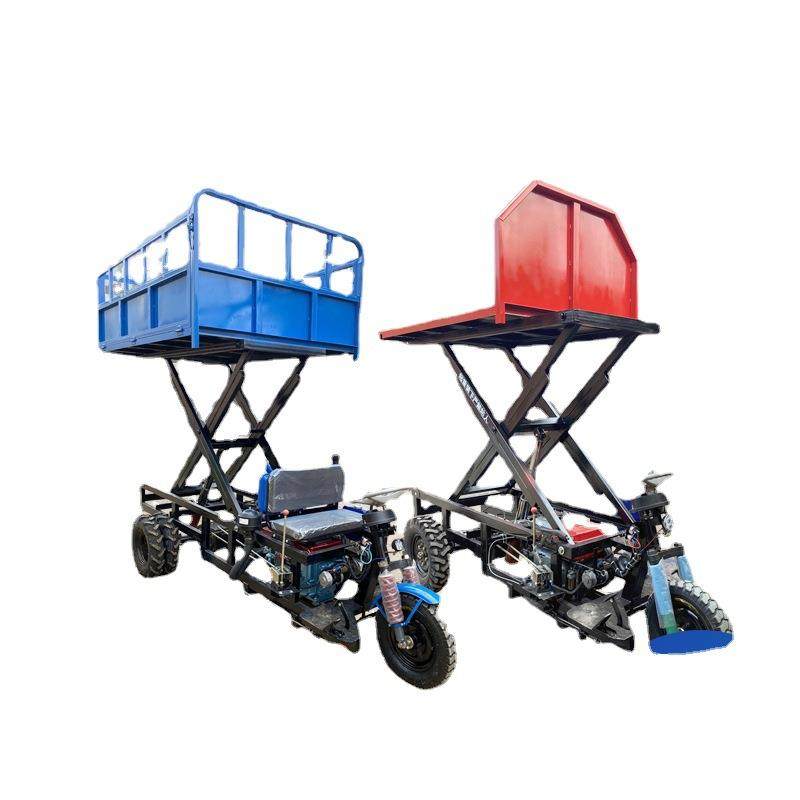 电动柴油三轮升降机工地平板车仓库装卸平台果园采摘液压登高运输,淘宝优惠券,粉丝福利购,淘宝优惠卷
