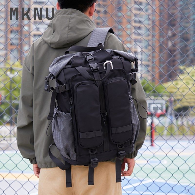 男士大容量防水电脑双肩包男款A学生背包男生户外旅行机能登山书,淘宝优惠券,粉丝福利购,淘宝优惠卷