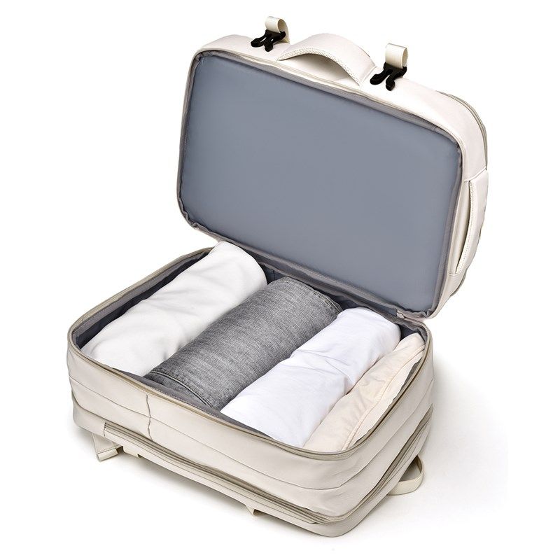 可扩容双肩包超大容量书包商务出差背包旅行包15Q.6寸笔记本电脑,淘宝优惠券,粉丝福利购,淘宝优惠卷