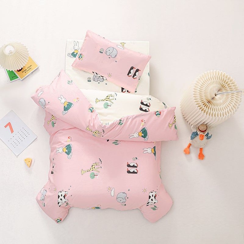 幼儿园被子三件套被套60支儿童六件套午睡O被褥宝宝入园床品夏,淘宝优惠券,粉丝福利购,淘宝优惠卷