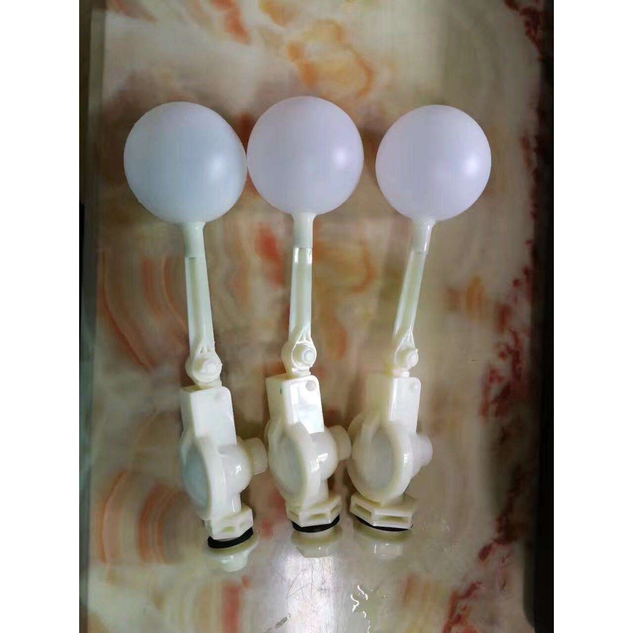 恒裕微型球浮球阀全塑料自动补水调节加湿器水箱配件PP浮球开关-图2