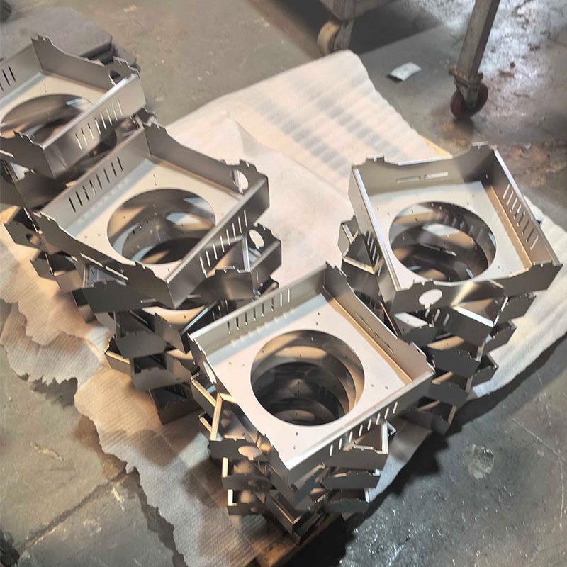 Metal chassis shell sheet metal processing laser cutting precision sheet metal parts bending welding metal protective shell