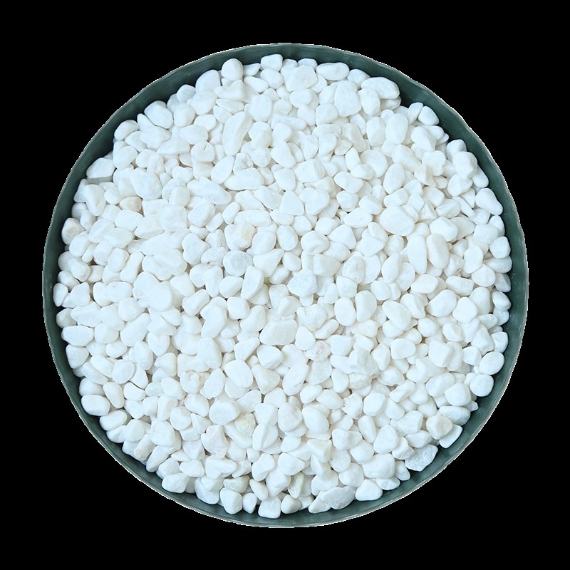 40斤白色石头大鹅卵石水洗石庭院铺地铺路花园盆栽鱼缸装饰白石子 - 图3