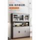 Side cabinet, wine cabinet, living room against the wall, modern simple cabinet, tea cabinet, household kitchen floor-standing storage cabinet
