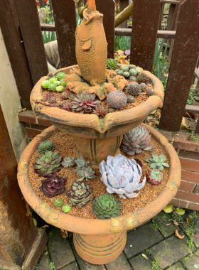 欧式花园流水喷泉庭院阳台落地水E景假山鱼池喷水池造景装饰摆件