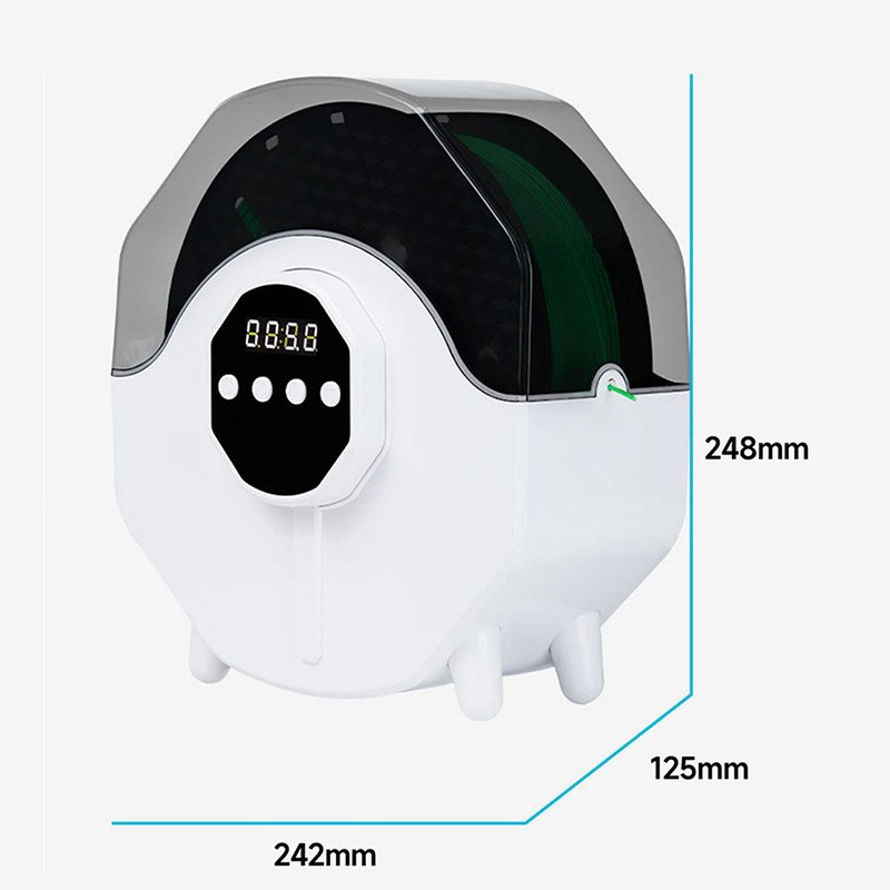 3D打印机耗材干燥盒箱 PLA ABS PA PETG 尼龙存储干燥料盒 - 图0