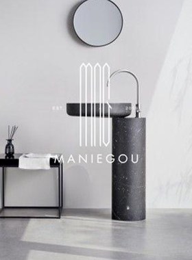 北欧天然大理石插干花瓶器家居餐桌厅果盘茶几摆件装饰品收纳托盘