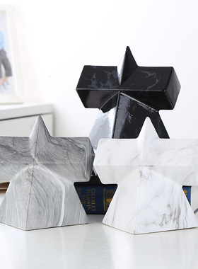 北欧几何锥造型创意不规则陶瓷抽象摆件家居软装样板间工艺装饰品
