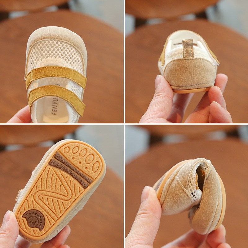 2025夏季婴h儿学步鞋网面软底一岁男宝宝凉鞋包头婴幼儿一阶段鞋,淘宝优惠券,粉丝福利购,淘宝优惠卷