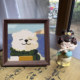 Cross stitch 2026 ເສັ້ນໃຫມ່ embroidery framed ຕາຕະລາງກາຕູນສັດງ່າຍດາຍ embroidery handmade ສະແດງໃຫ້ເຫັນ