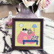 Cross stitch 2026 ເສັ້ນໃຫມ່ embroidery framed ຕາຕະລາງກາຕູນສັດງ່າຍດາຍ embroidery handmade ສະແດງໃຫ້ເຫັນ