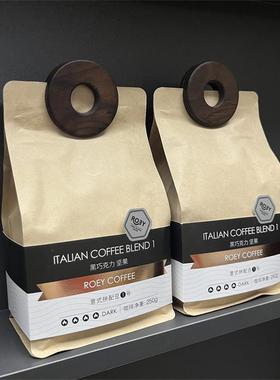 样板间厨房法式意式美式咖啡豆主题摆件摄影道具组合吧台软装饰品