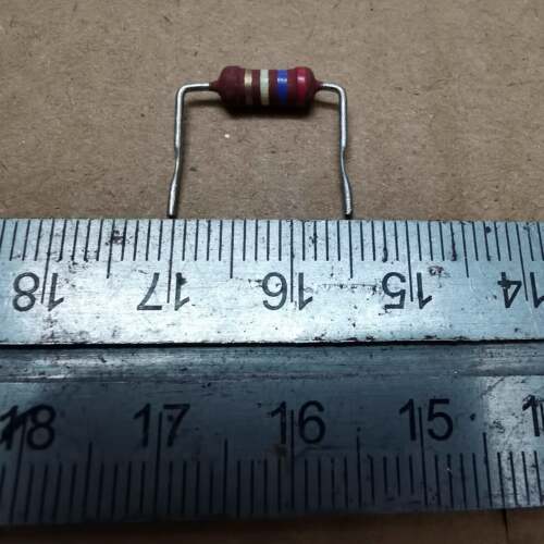 10个3.5元VISHAY PR02 270K 2W小体积大功率金属膜电阻 9X3.5MM - 图1