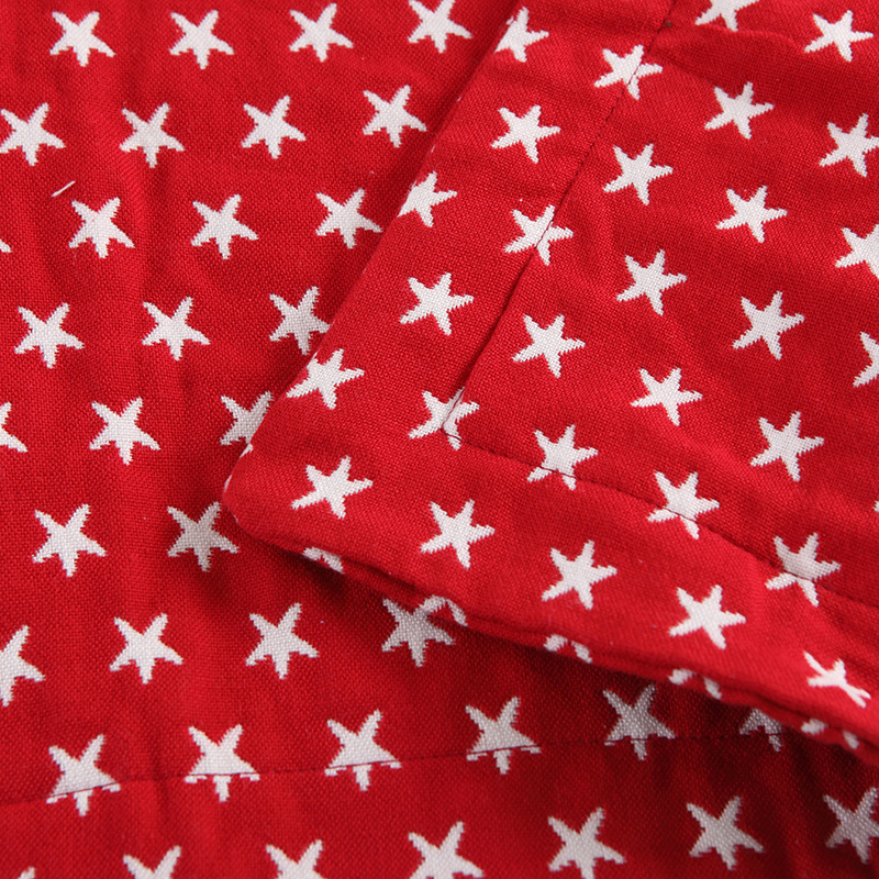 A类三层纱布含竹纤维夏季单人双人薄款红星蓝星纱布床单 可定制 - 图2