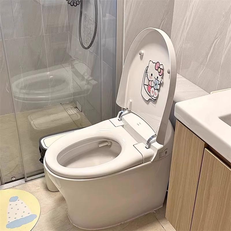 马桶除臭贴可爱哈基猫卫生间香薰片厕所装饰卡通贴纸防水消臭留香 - 图1
