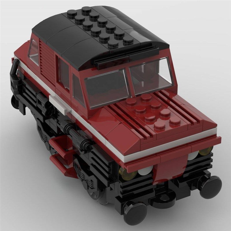 定制积木创意设计玩具圣诞列车柴油火车守车棚车轨道列车M7火车,淘宝优惠券,粉丝福利购,淘宝优惠卷