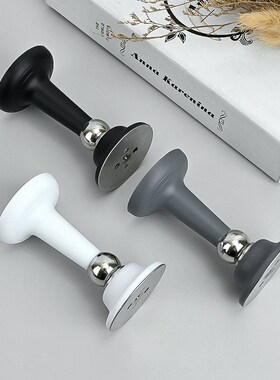 硅胶防撞门吸软胶免打孔新款卫生间厕所入户门后门挡器防碰撞神器