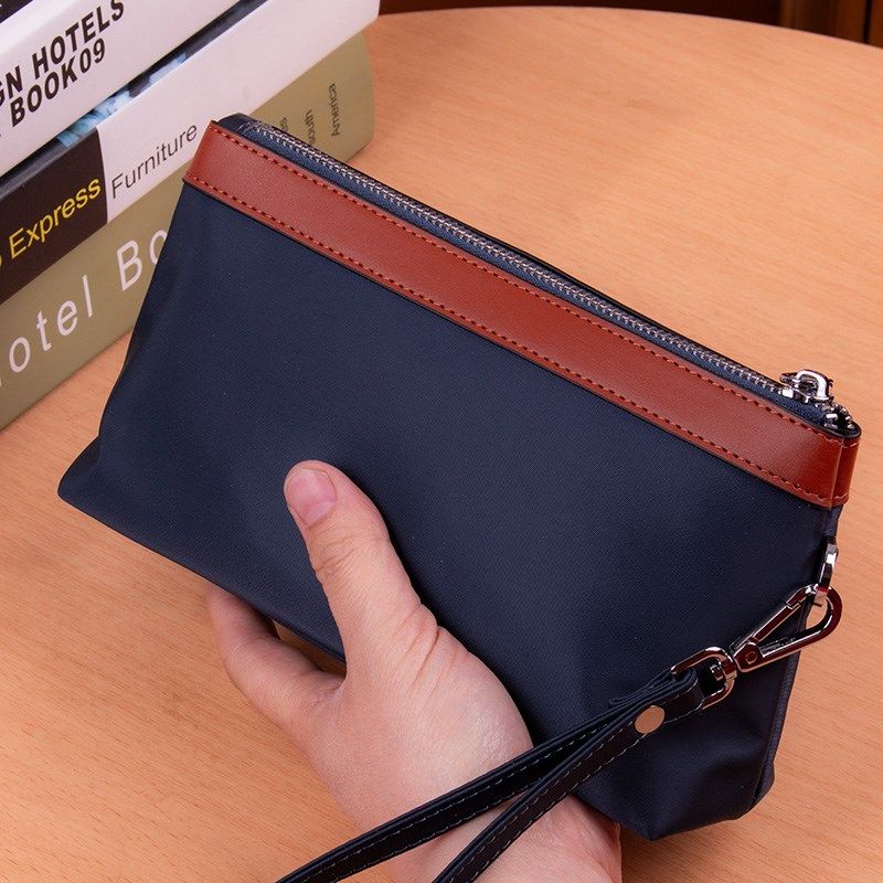 新款手包男款帆h布手拿包男士钱包休闲大容量手抓包防水牛津布男,淘宝优惠券,粉丝福利购,淘宝优惠卷