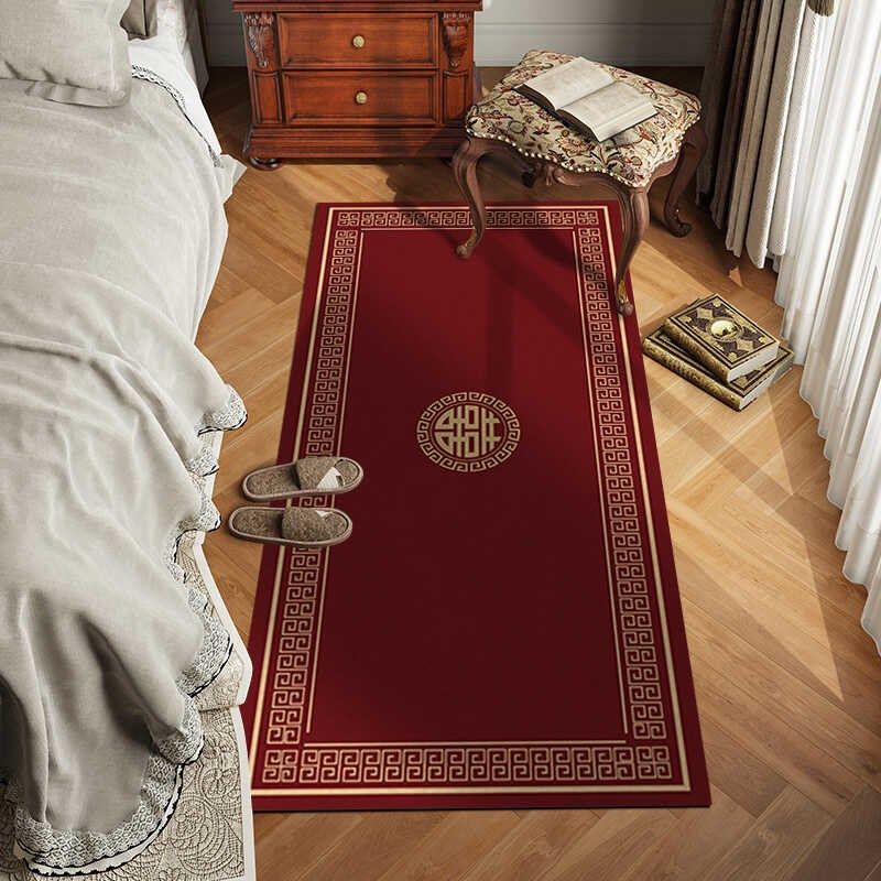 新中式客厅地毯中国风沙发茶v几卧室床边毯书房脚垫大面积定制地,淘宝优惠券,粉丝福利购,淘宝优惠卷