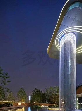 拉线水帘水幕光纤线型数控v流水墙落地室内装潢装饰钢丝线水景摆