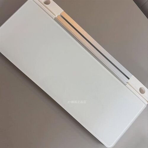 韩国桌上收纳架整理架写字板备忘录E小白板多用途手机支架平板底 - 图3