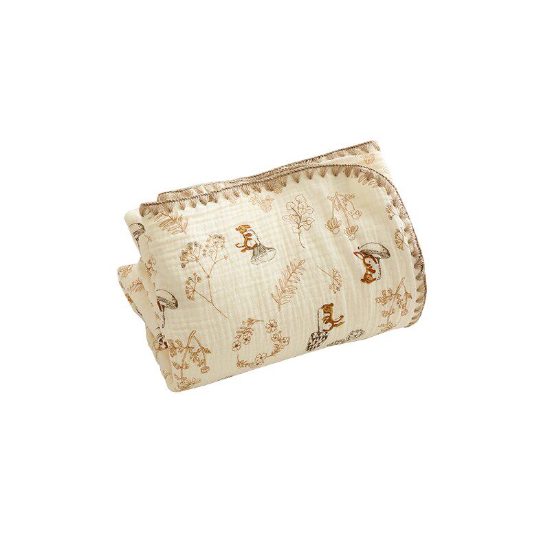 婴儿盖毯新d生儿包巾幼儿园宝宝午睡空调毛巾被儿童纱布浴巾,淘宝优惠券,粉丝福利购,淘宝优惠卷