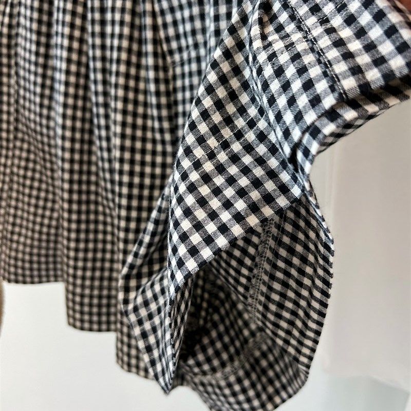 格子控B入!超好穿 松紧腰轻薄透气阔腿休闲棉麻日系格子短裤女夏,淘宝优惠券,粉丝福利购,淘宝优惠卷