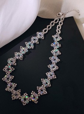 儿童韩版珍珠项链轻奢礼服演出配饰小公主超仙小孩生日女童首饰品