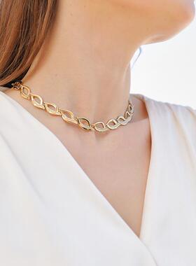 【女神礼物】Retro Chic意大利复古时尚首饰荷鲁斯之眼项链女生