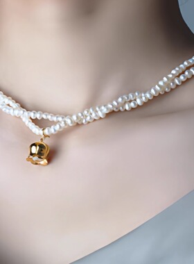 轻奢高级感淡水珍珠项链