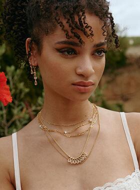 【女神礼物】RC Retro Chic意大利复古时尚首饰 风铃项链女高级感