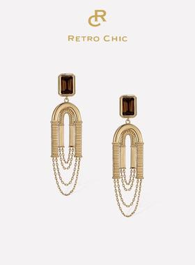 【女神礼物】RC Retro Chic意大利复古时尚首饰 宙斯神庙流苏套装