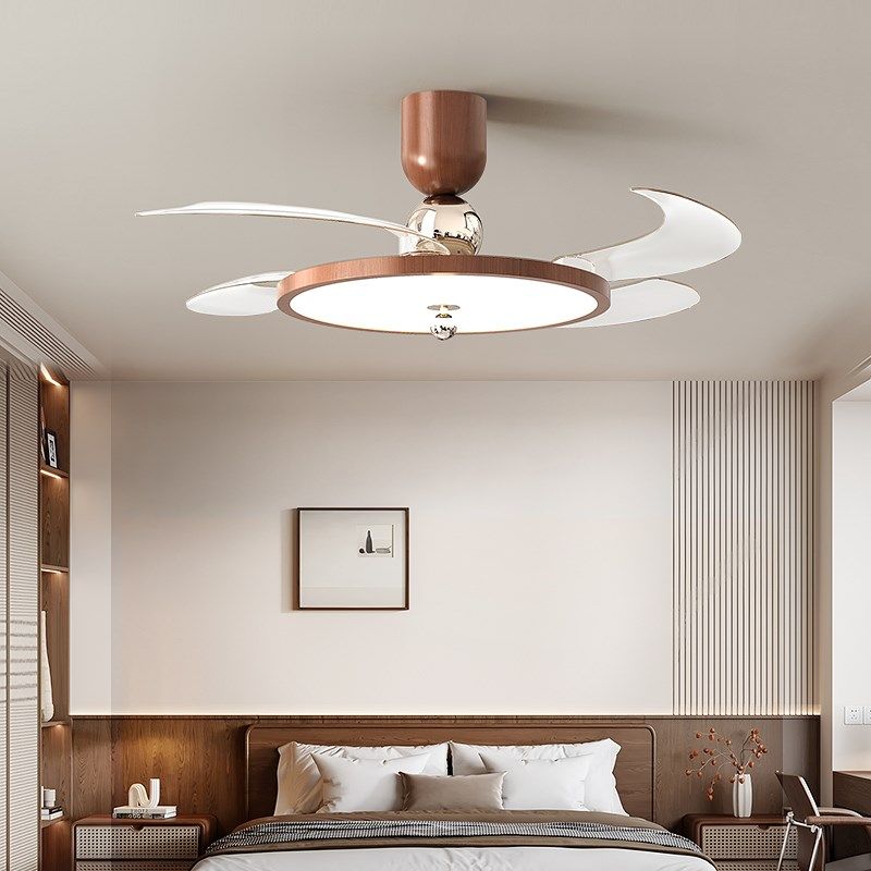 隐形护眼智能简约大气餐厅风扇吊灯家用电扇一体超薄卧室客厅灯具,淘宝优惠券,粉丝福利购,淘宝优惠卷