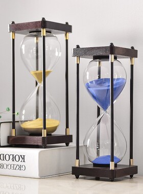 创意时光沙漏计时器15/30/60分钟儿童生日礼物情人节礼品桌面摆件