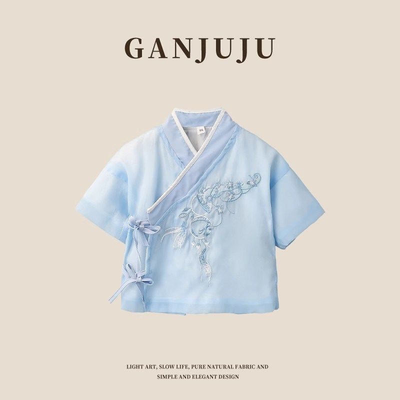 童装男童汉服夏季薄款中国风唐装儿童国学古装男宝宝周岁礼服套装,淘宝优惠券,粉丝福利购,淘宝优惠卷