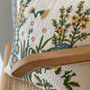 French flower pillow cushion daisy cushion sofa living room lumbar support M balcony bay window pillow case does not contain core