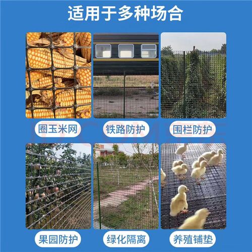塑料养殖网养鸡农村果园鱼塘池塘小院子菜园围挡围墙W护栏防护栅 - 图3
