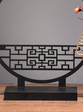 电视柜摆件新中式鹿装饰品花瓶餐桌摆设客厅酒柜办公室创意开业礼